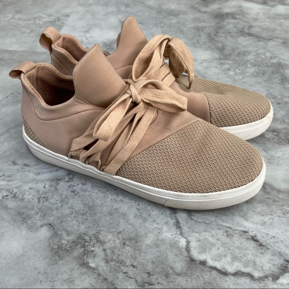 Steve Madden Blush Lancer Lace Ups Sneakers Size 8.5